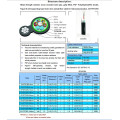 Precio bajo RoHS \ ETL \ ISO \ CE Cable de fibra óptica-GYFTY